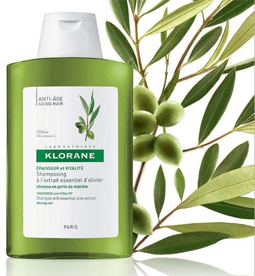 champús con extractos naturales, Klorane