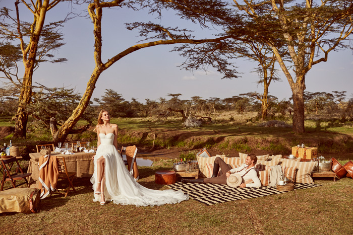 Pronovias 2018 Wild Love In Esat Africa