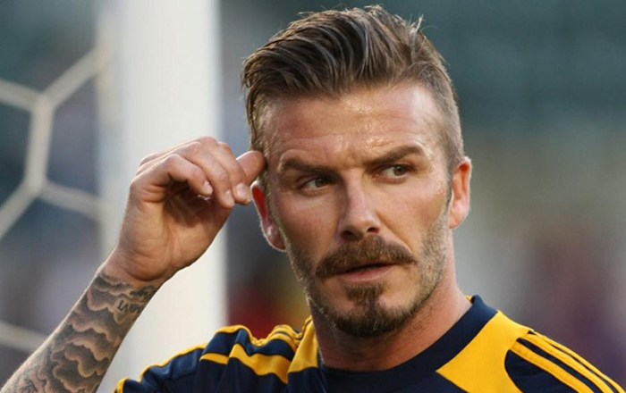 david beckham barba