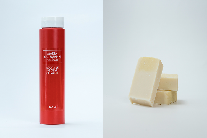 Aceite y jabón para tratar el eczema de Marta Kaufmann Aceite y jabón para tratar el eczema de Marta Kaufmann