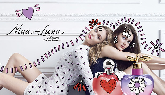 Nina Luna blossom perfume con fruta