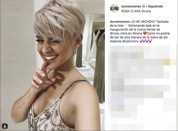 Laura Escanes, encantada en Instagram con sus nuevos corte y color de pelo colores-de-pelo-1