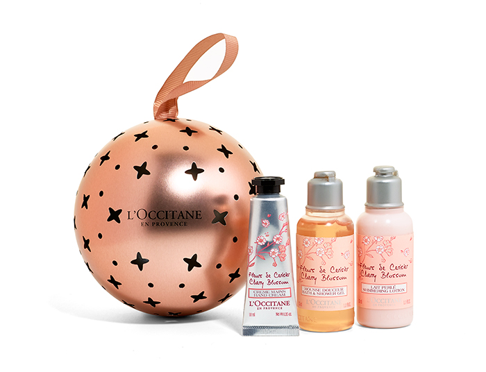 Loccitane Bola Navidad Flores Cerezo