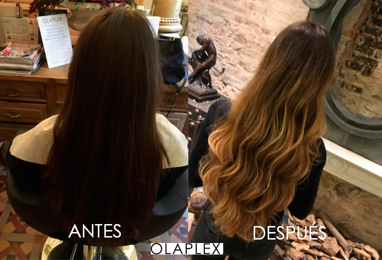 Olaplex Antes Y Después JAVIER VILA