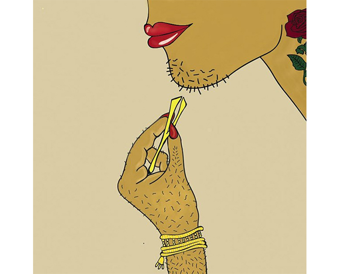 Ilustración de Ayqa Khan vello-corporal-femenino-2