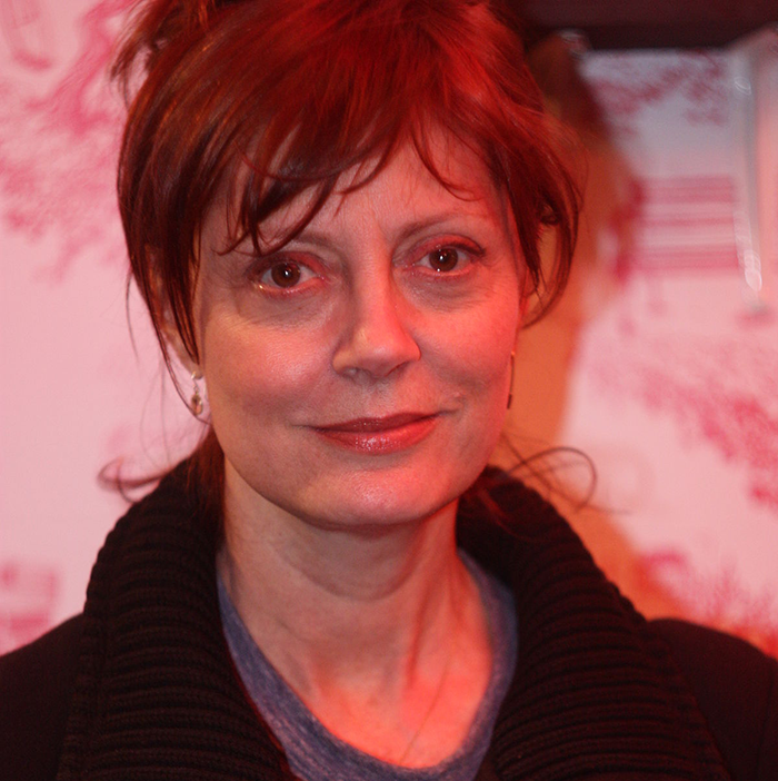 Susan Sarandon ojeras