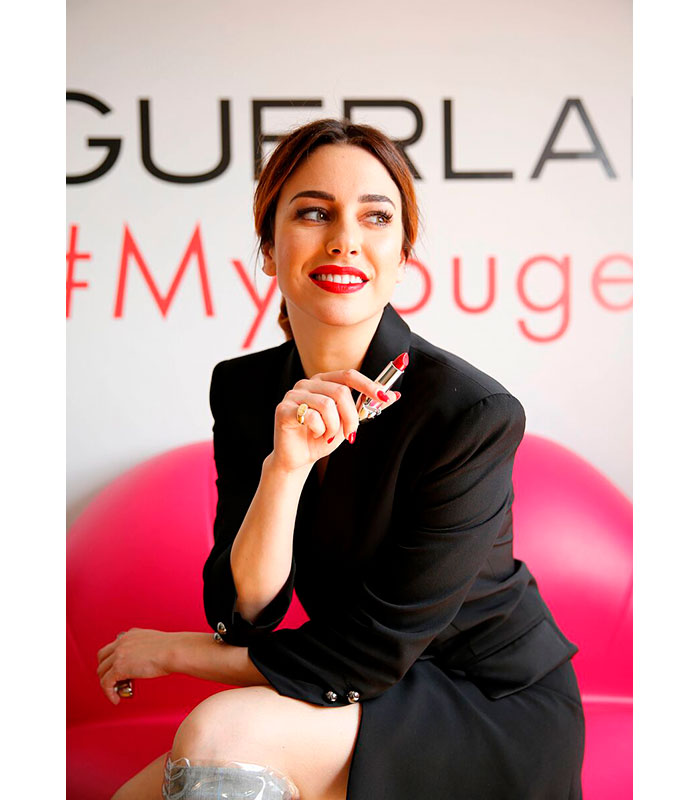 Blanca Suarez Guerlain Rouge G 3