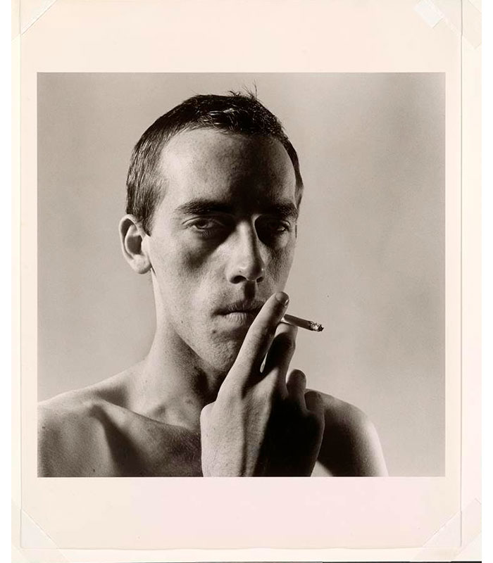 Peter Hujar David Wojnarowicz Smoking