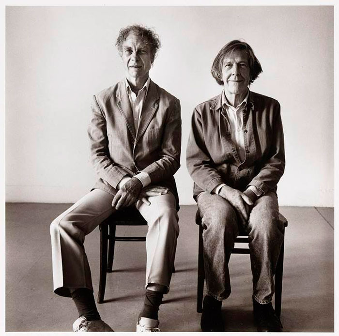Peter Hujar Merce Cunningham John Cage Seated