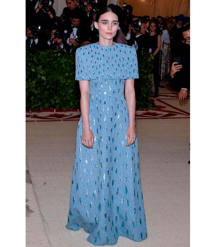 Rooney Mara Givenchy Perfume Gala Met