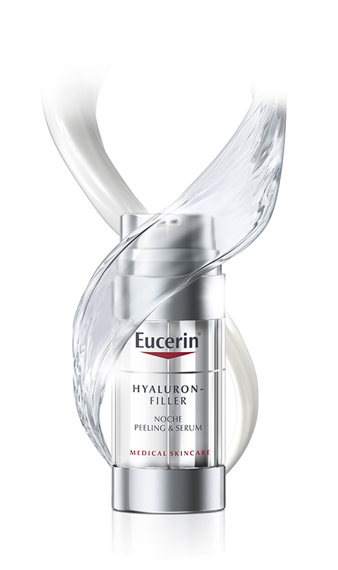 Eucerin HYALURON FILLER NOCHE PEELING & SERUM  cosmética de farmacia