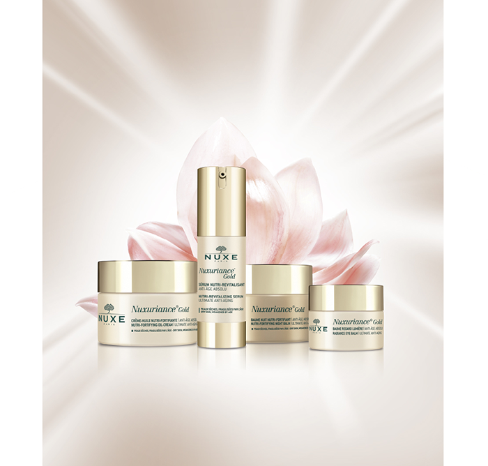 Nuxuriance Gold Gama cosmética de farmacia