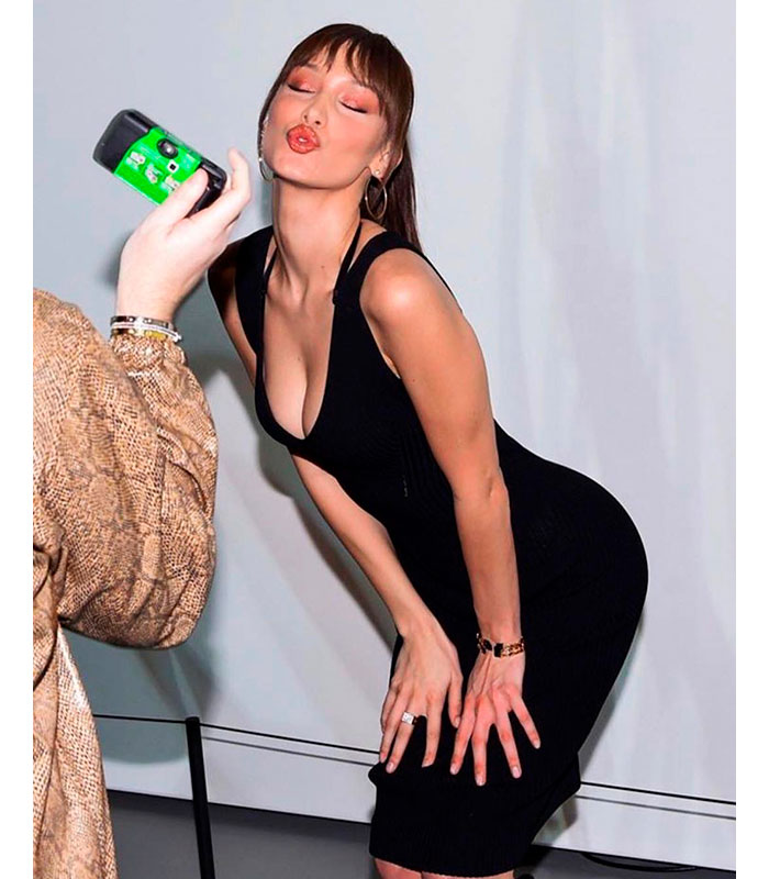 Bella Hadid Flequillo