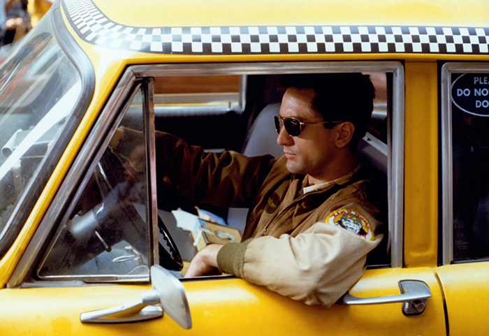 Robert de Niro en Taxi Driver taxi-1