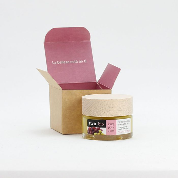 Exfoliante uva y oliva Amapola Bio  Twincosmética