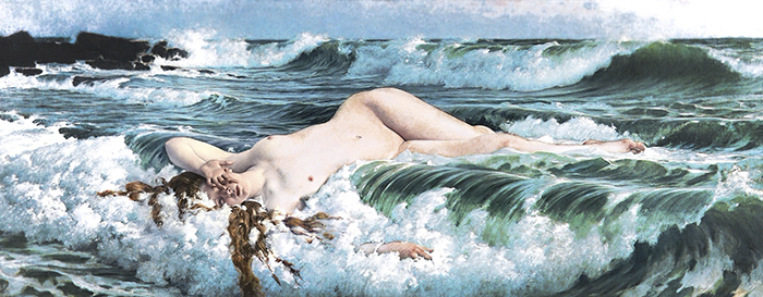 El Nacimiento De Venus (1888) De Adolf Hirémy Hirschl.