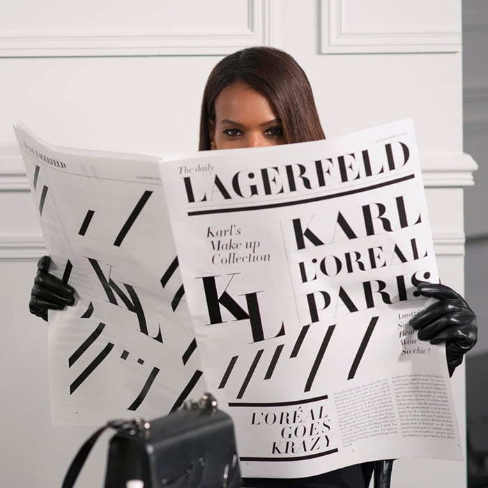 Karl Lagerfeld X Loreal Paris 3