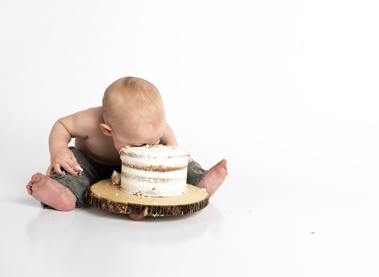 Bebé Comiendo