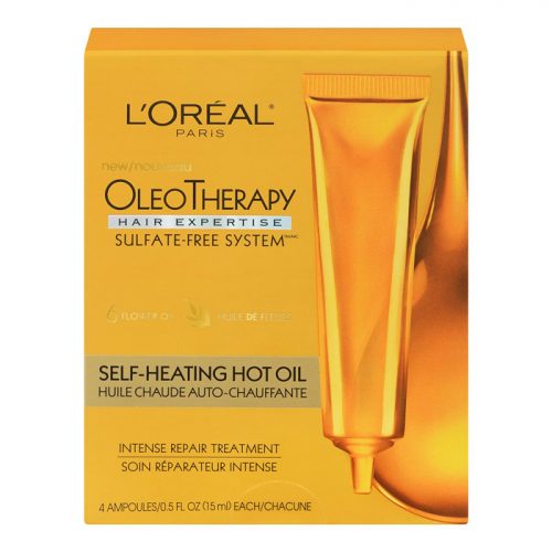 Aceite Caliente para el pelo