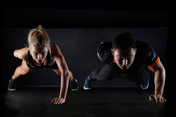 Mujer Y Hombre Deporte