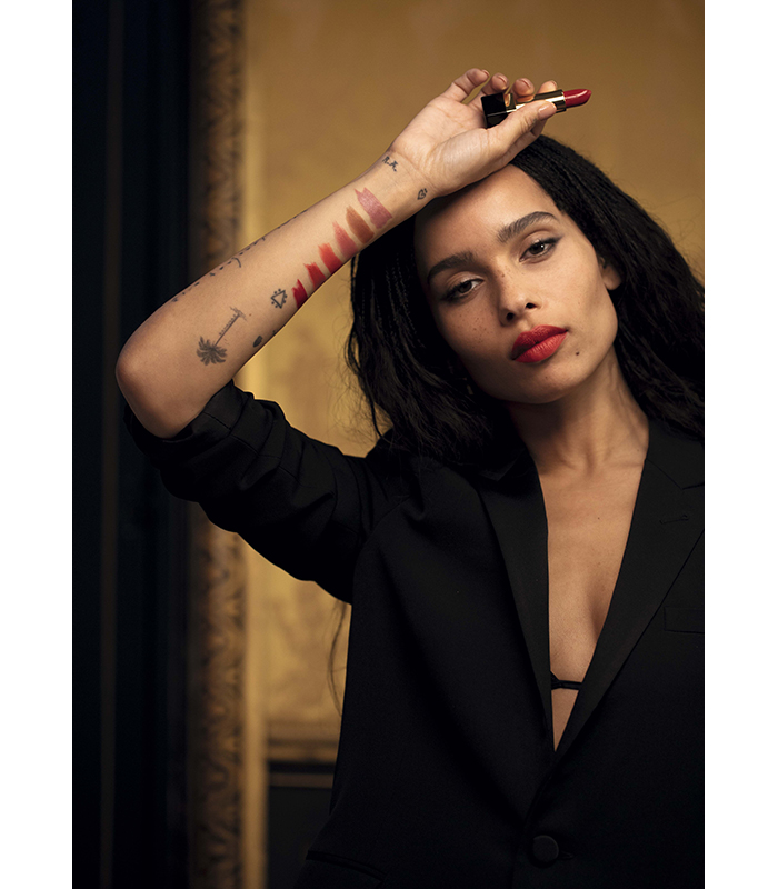 Zoe Kravitz Ysl Collection