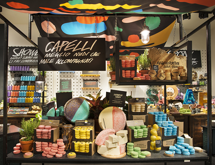 Lush Zero Waste Lush Milan Naked Shop