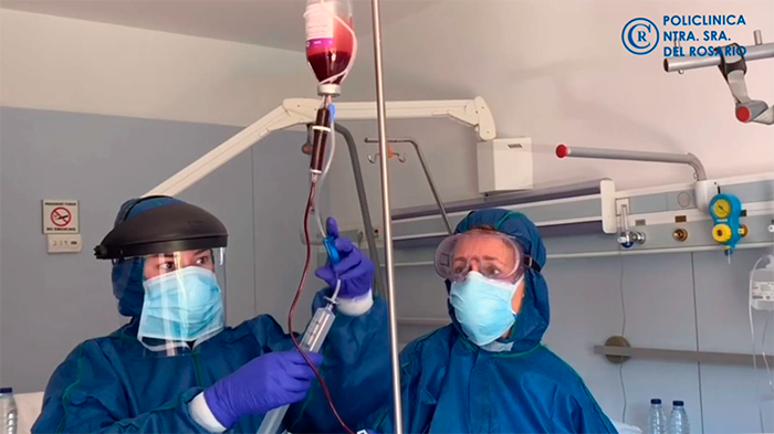 Tratamiento ozono Ibiza Ozonoterapia contra el coronavirus Policlínica Nuestra Señora del Rosario de Ibiza
