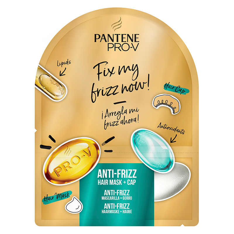 Pantene Mascarilla de pelo Gorro Anti Frizz 