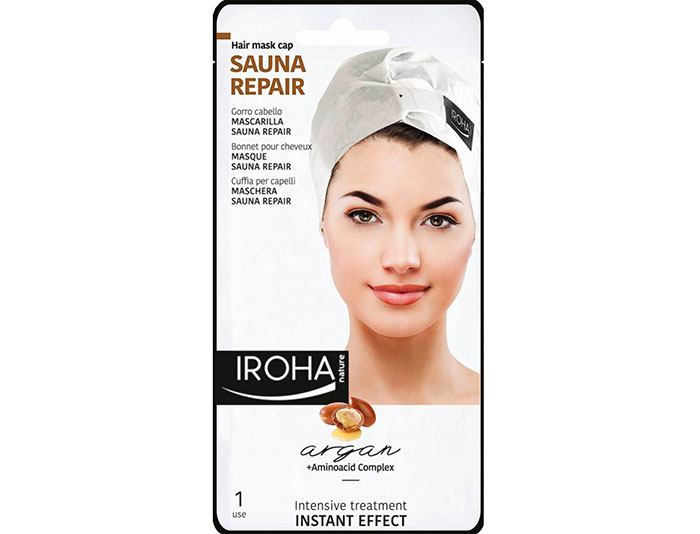 gorro mascarilla pelo iroha