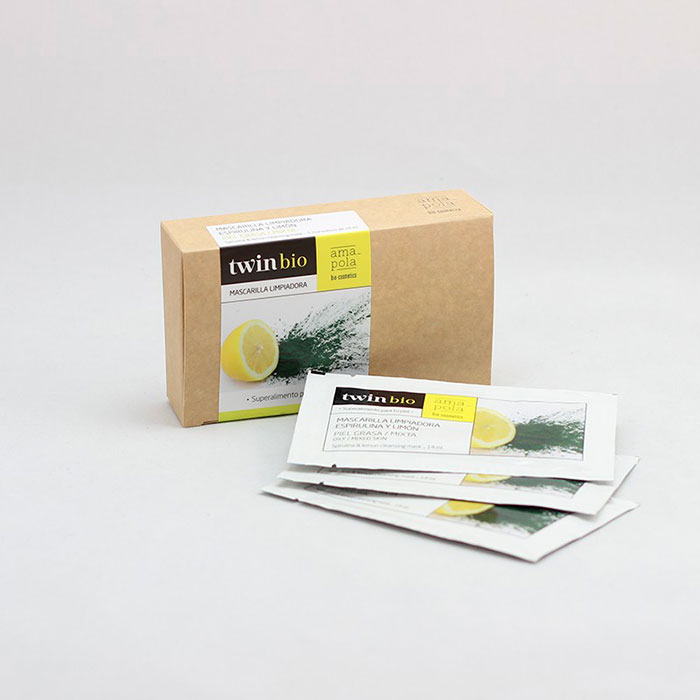 Mascarilla de limón superalimentos- mascarilla amapola bio