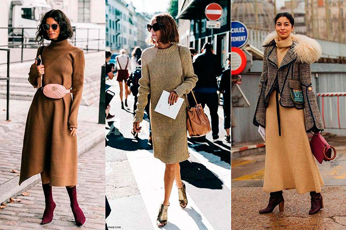 Vestidos de punto acanalados tendencias-2021-temporada