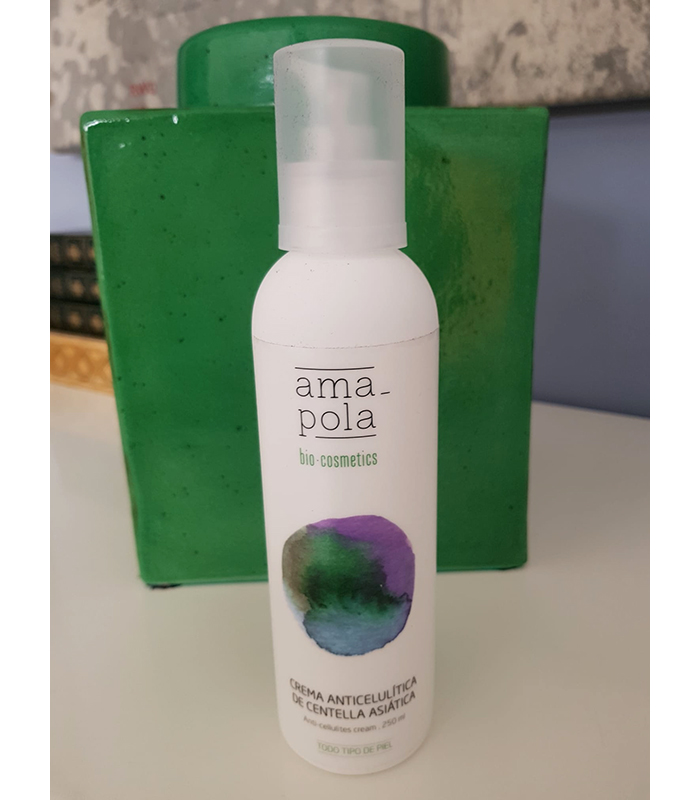 Crema Anticelulitica De Centella Asiatica Amapola Biocosmetics
