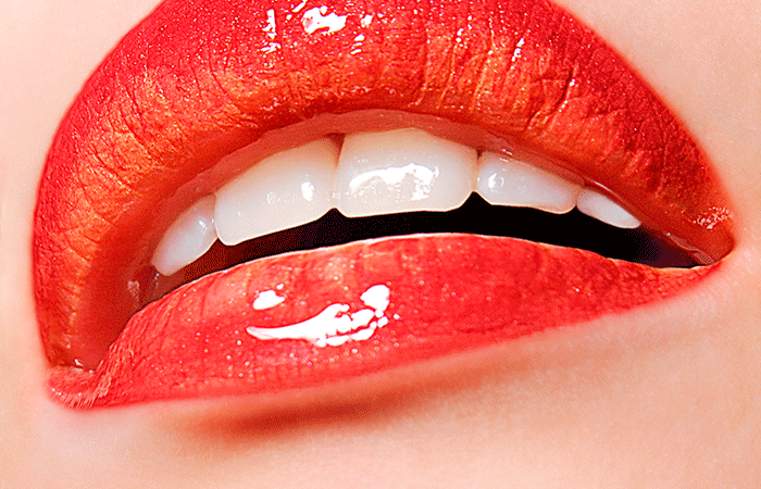 Closeup Female Lips With Red Color Of Lipstick (1)