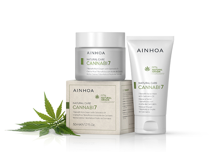 Ainhoa Cosmetics CANNABI7 Linea Cosmetica Cannabis