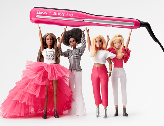 Barbie Loreal Steampod Plancha Vapor