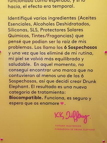 Drunk Elephant Los 6 Ingredientes Sospechosos