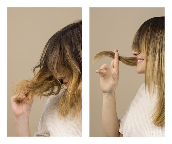 RF ABSOLUE KERATINE Before After Visual