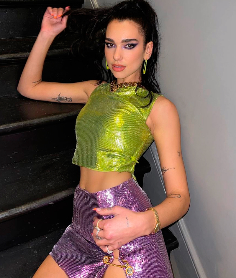 Tops Mini Dua Lipa