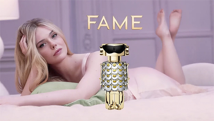 Elle Fanning Fame Paco Rabanne