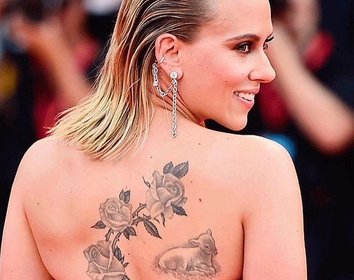 Scarlett Johansson Tatuaje