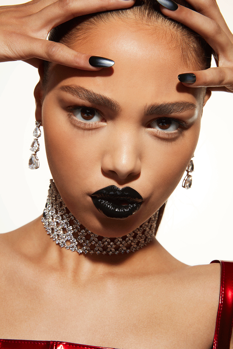 Labios Y Uñas Negras Halloween Make Up 2022 Mac Cosmetics