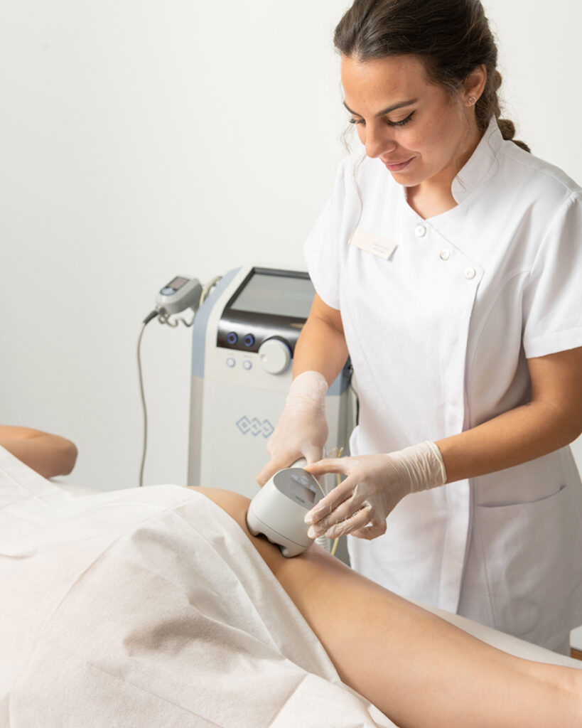 FLACIDEZ PIERNAS TRATAMIENTO RADIOFRECUENCIA EXILIS ULTRA 360 