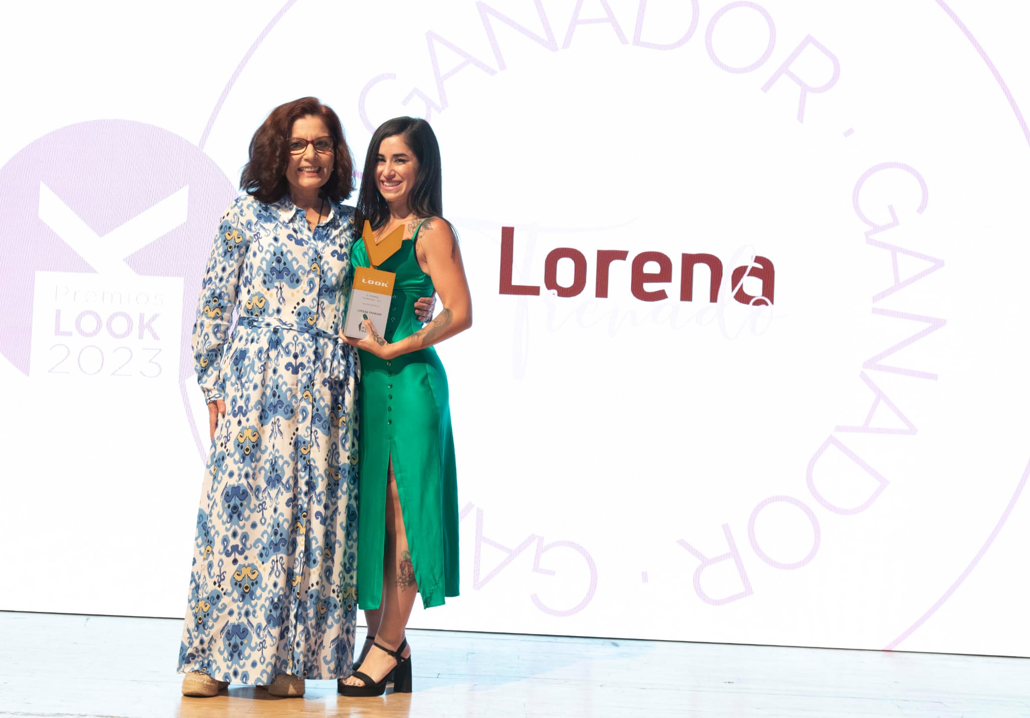 LORENA tRENADO PREMIO SALON LOOK 2023