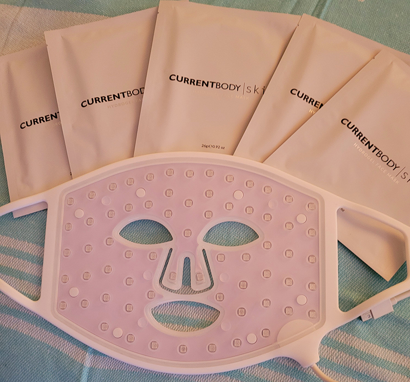 Mascara Led Facial Currentbodyski Mask Y Mascarilla 