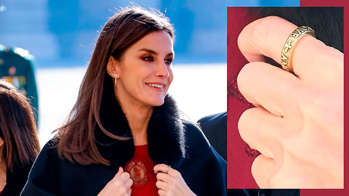 El Anillo Con Mensaje De La Reina Letizia