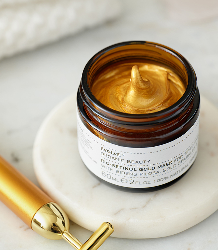 cosméticos con retinol de nueva generación Bio Retinol Gold Mask Lifestyle Evolve