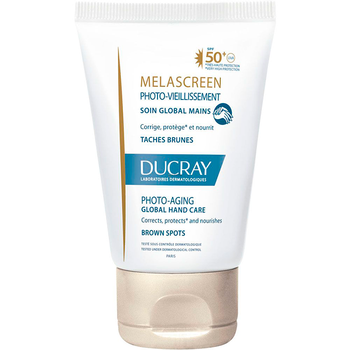 cremas manos SPF evitar manchas Ducray Melascreen Spf50 