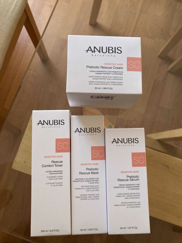 Pieles Sensibles Anubis cosmética sensible care