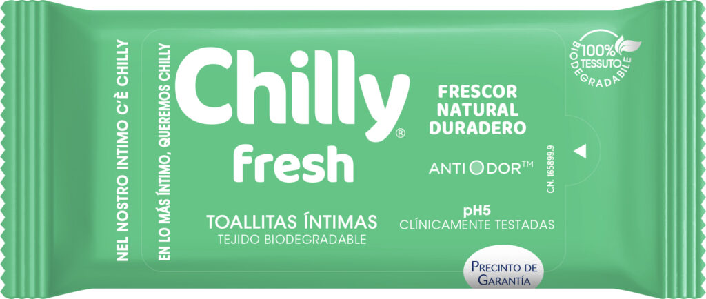 6.CHILLY Toallitas.FRESH