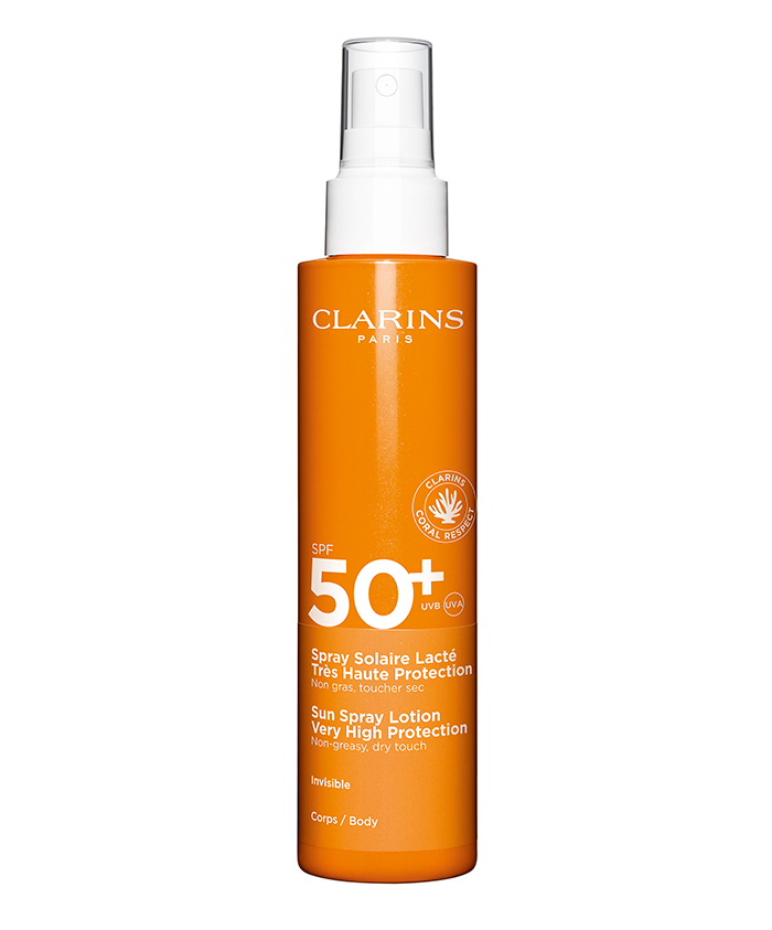 Clarins Solares antiedad cuerpoSpray Solai Cuerpo SPF50